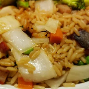 The pork fried rice.