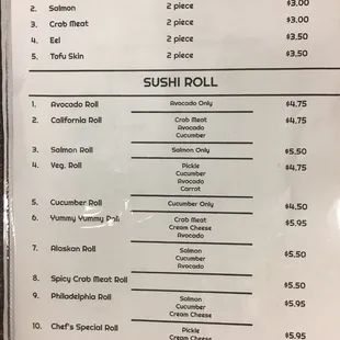 To go order menu