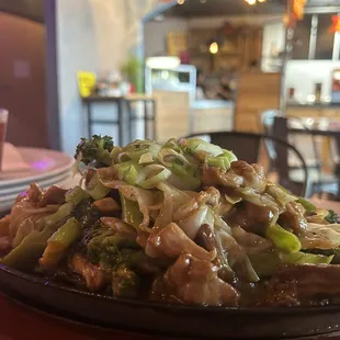 chicken and broccoli stir fry