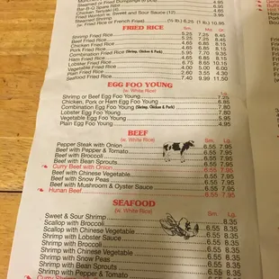 Prices