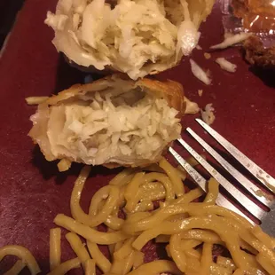 The most bland egg roll I&apos;ve ever had the displeasure of tasting.