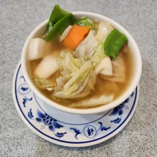 Wonton soup