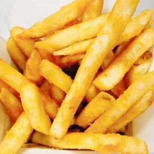 a basket of french fries