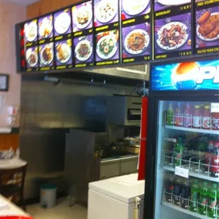menus and food