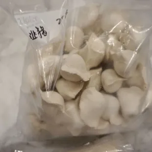 Frozen dumplings