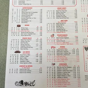 Menu pic