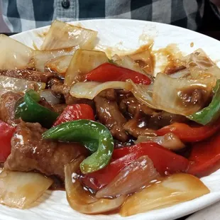 Pepper steak amazing!