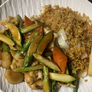 Chicken with Asparagus