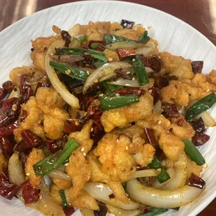 Dry Red Pepper Chicken