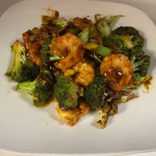 Shrimp w Broccoli