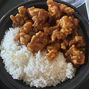 F6. Honey Orange Chicken