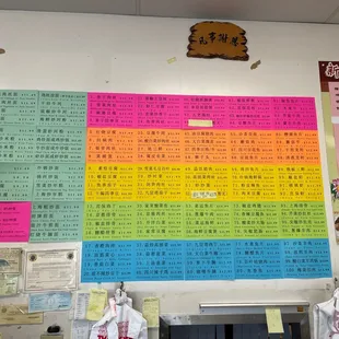 Extra menu
