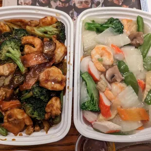 Hunan Shrimp and Seafood Delight