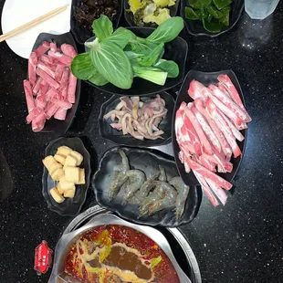 Hot pot buffet $25