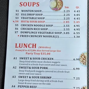 Appetizers/soups/lunch 2021