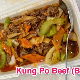 Kung Po Beef