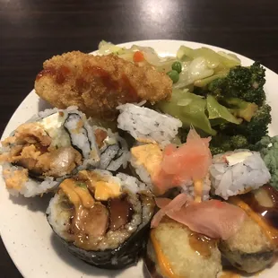 sushi and sashimi, food, sushi, sashimi