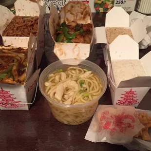 All this yummy food for only about $20!