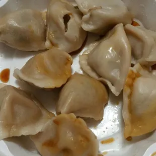 Streamed dumplings