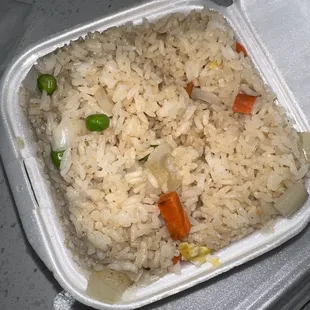 Supposed to be a side of fried rice