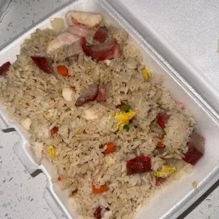 This is supposed to be special fried rice