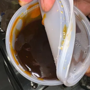 Whatever this is supposed to be, but it's not egg foo young gravy.