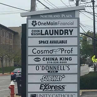 outside