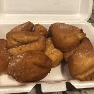 Fried doughnuts