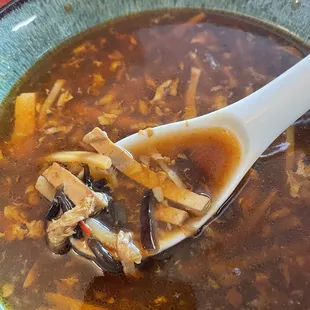 Hot and Sour Soup -- my favorite in the city!