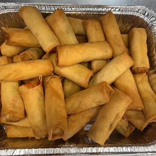 1. Vegetable Egg Rolls