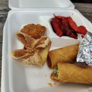 Appetizers (already had eaten 1/2)