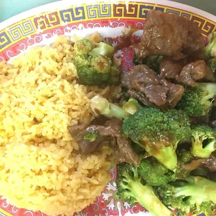Beef with broccoli special
