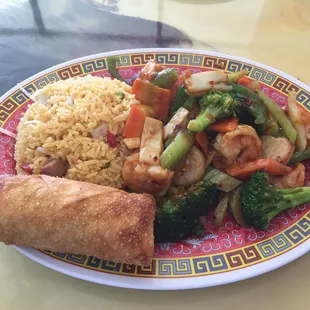 Shrimp in garlic sauce