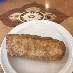 Cheese and steak egg roll