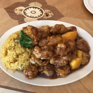 Orange chicken