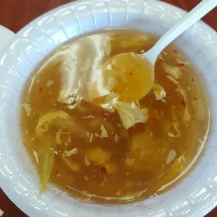 Hot and sour.. ain't either