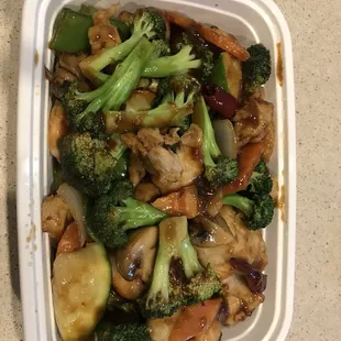 Shrimp and chicken Szechuan