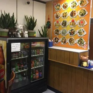 the inside of a chinese restaurant