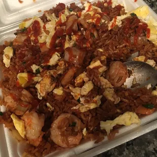 The after shot (be prepared to cook your food)