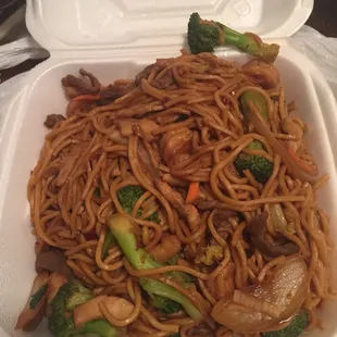 Combination fried rice (added broccoli)