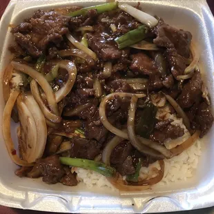 Mongolian beef