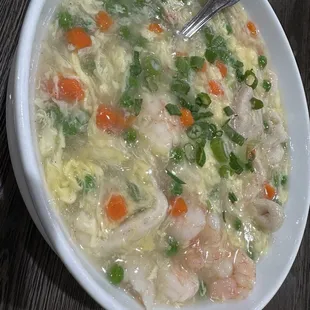 Shrimp in lobster sauce