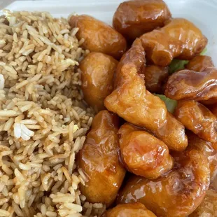 Honey chicken