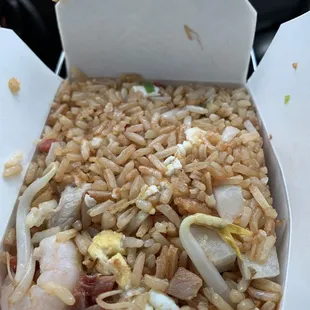 House Fried Rice(Shrimp, Chicken, and Pork)