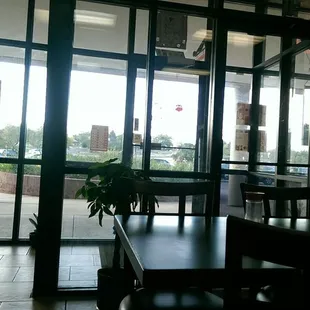 a view of the outside of the restaurant