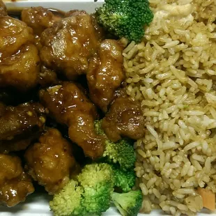 General Taos dinner combo.