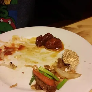 We tried to eat it... we tried