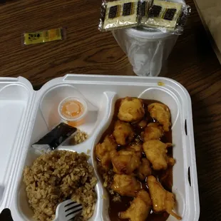 General tso would be disappointed