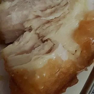 White meat used for sesame chicken