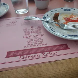 a plate of food on a table